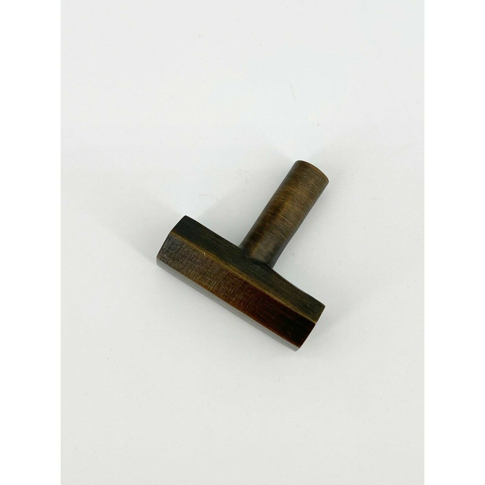 Pottery Barn Emmett Drawer Pull Bronze Cabinet 2 - Picture 2 of 5